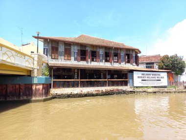 Melaka Nehri manzarası, Melaka, Malezya
