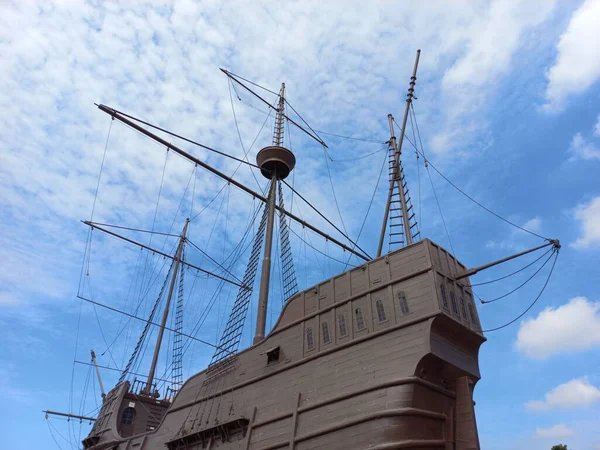 Ναυτικό Μουσείο Στην Πόλη Melaka Μαλαισία — Φωτογραφία Αρχείου