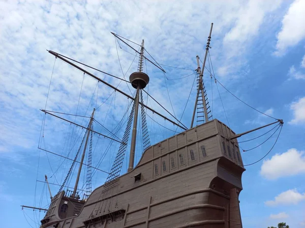 Ναυτικό Μουσείο Στην Πόλη Melaka Μαλαισία — Φωτογραφία Αρχείου