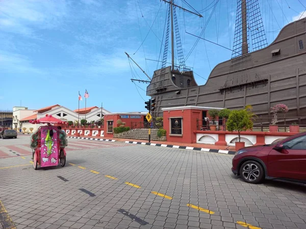 Tengerészeti Múzeum Melaka City Malajzia — Stock Fotó