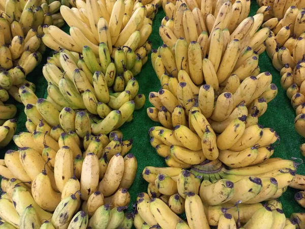 Bliska Świeżych Bananów — Zdjęcie stockowe