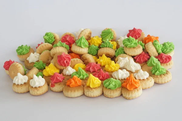 Colorful Sweet Cookies Table — Stock Photo, Image