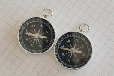 Masada izole edilmiş pusula