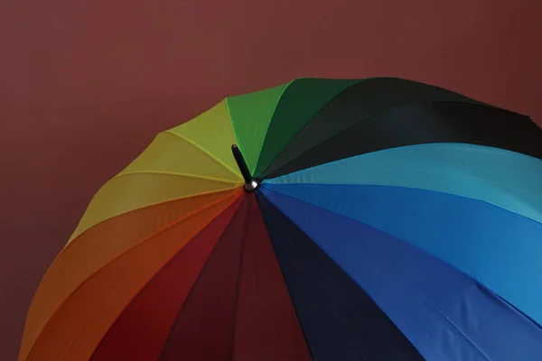 Gros Plan Parapluie Coloré — Photo