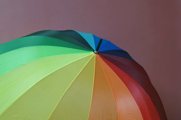 Gros Plan Parapluie Coloré — Photo