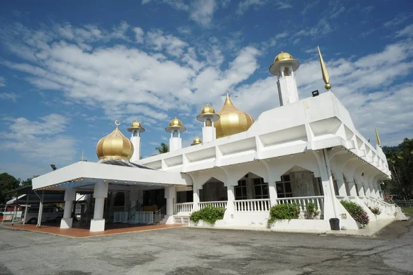 View Tuanku Munawir Royal Mosque Located Seri Menanti District Kuala — Fotografia de Stock