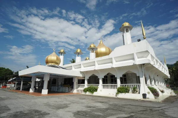 View Tuanku Munawir Royal Mosque Located Seri Menanti District Kuala — Stock Photo, Image