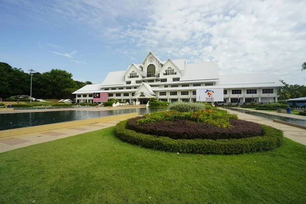 Ayer Keroh Melaka Malaysia August 2022 Graha Makmur Building Historical — Zdjęcie stockowe