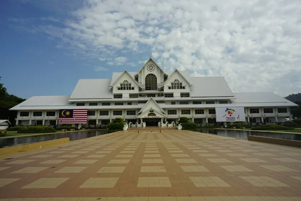 Ayer Keroh Melaka Malaysia August 2022 Graha Makmur Building Historical — Stockfoto