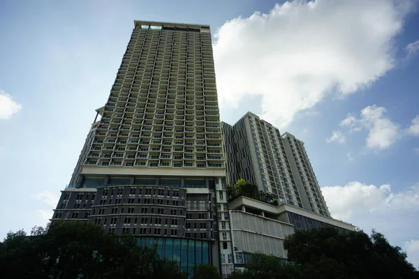 マレーシアのメラカ2022年8月28日メラカの高層ビルの眺め — ストック写真