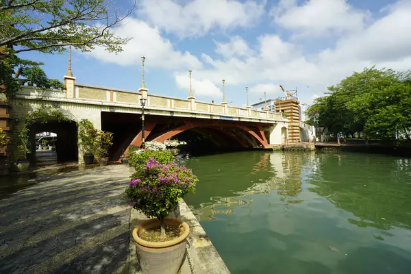 Melaka Malasia Agosto 2022 Vista Del Río Melaka — Foto de Stock