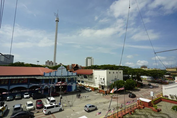 Malakka Maleisië Augustus 2022 Uitzicht Oud Gebouw Melaka Historische Stad — Stockfoto