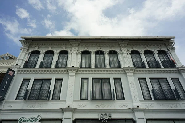 Malaca Malásia Agosto 2022 Vista Antigo Edifício Cidade Histórica Melaka — Fotografia de Stock