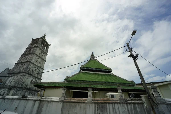 Malacca Malaisie Août 2022 Vue Masjid Kampung Kling Situé Melaka — Photo