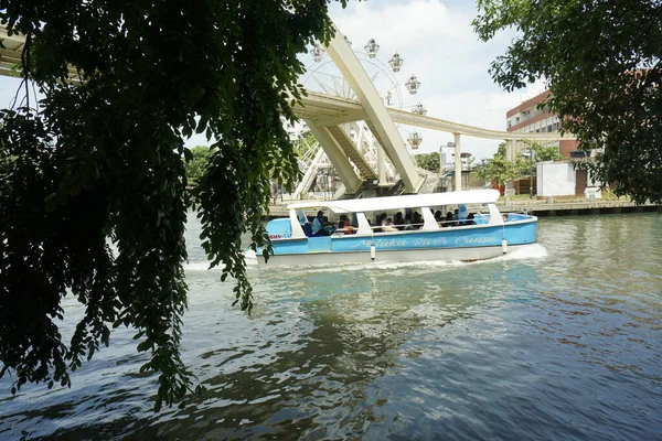 Melaka Malaysia August 2022 River Cruise Melaka River Located Melaka — Stock Photo, Image