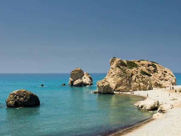 Petra tou romiou, aphrodites'rock — Stok fotoğraf