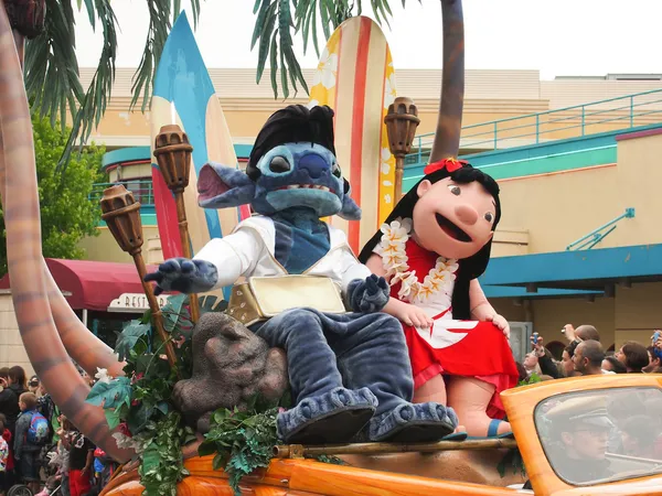 Lilo und stitch im disneyland paris Stockfoto