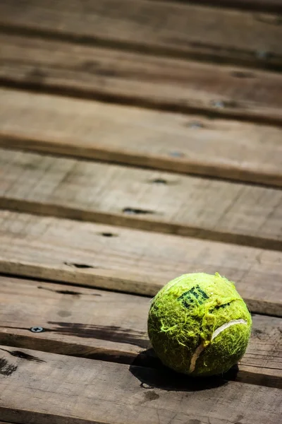 Tennis Ball After Pet Play — Stock Photo, Image