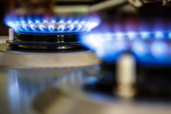 Queimadores de gás natural fogão Fotos De Bancos De Imagens Sem Royalties