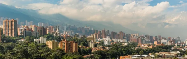 Medellin stad horizon — Stockfoto