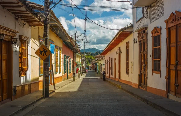 Cidade colonial do país colombiano Imagens De Bancos De Imagens Sem Royalties