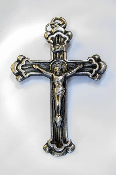 Ο Ιησούς Χριστός σταυρός-μενταγιόν — Φωτογραφία Αρχείου