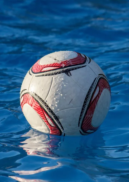 Soccer Ball in the Water - Stock Image - Everypixel