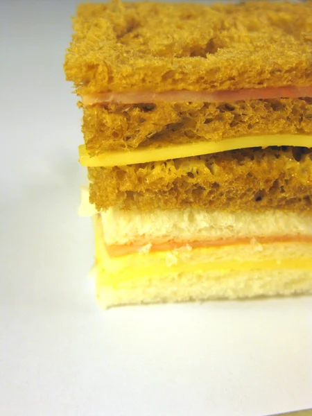 Brotkrumen-Sandwich — Stockfoto