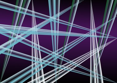 Işık çizgileri ile soyut arkaplan