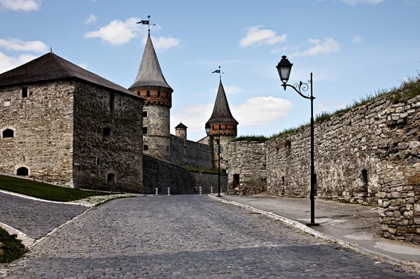 Gamla kamenets-podolsky slott — Stockfoto