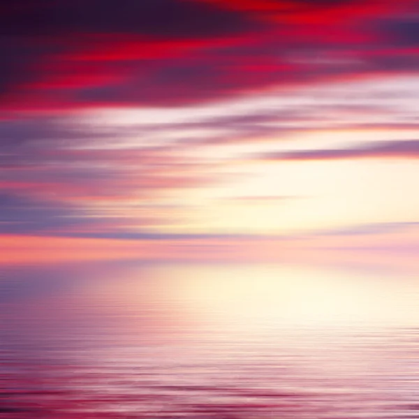 Abstrato nascer do sol fundo da paisagem marinha — Fotografia de Stock