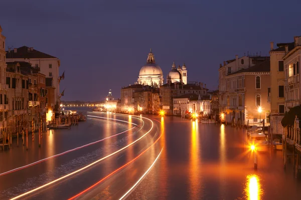 Grand canal güneş battıktan sonra — Stok fotoğraf