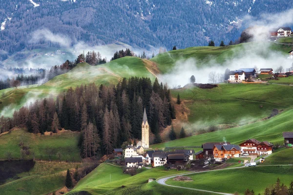 Dolomites Dağları Alp Köyü — Stok fotoğraf