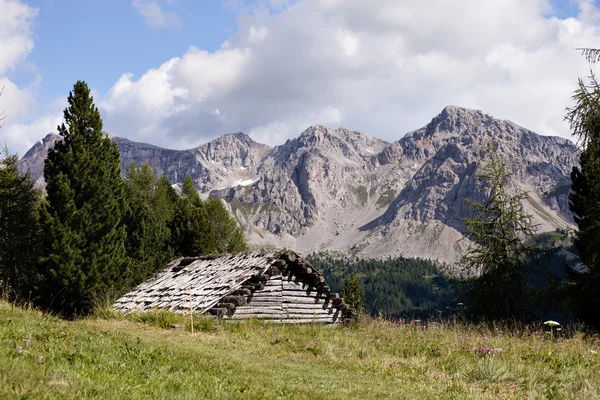 Alpské hory krajina — Stock fotografie