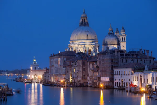 Canal Grande dopo il tramonto — Foto Stock