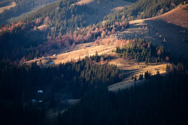 Autumn mountain hills — Stock Photo, Image