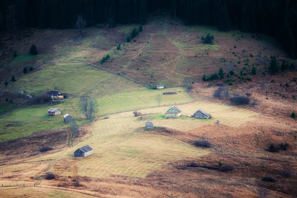 Autumn mountain hills — Stock Photo, Image