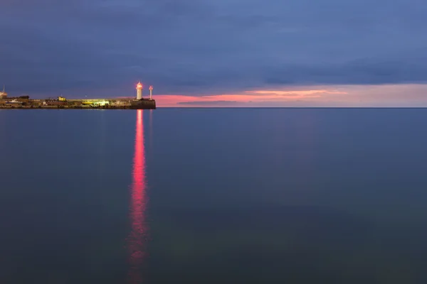 Faro al amanecer — Foto de Stock