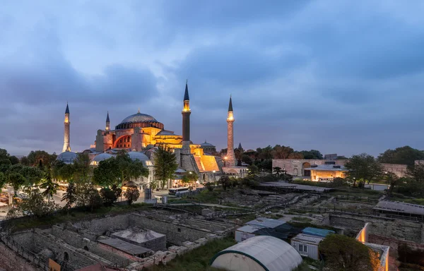 Fotos panorâmicas da igreja Hagia Sophia — Fotografia de Stock
