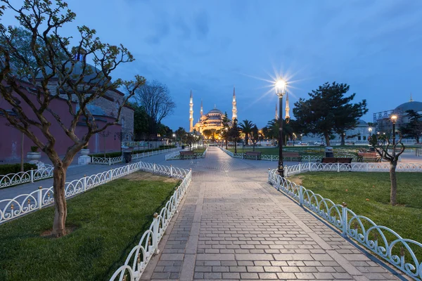 Sultanahmet blauwe moskee — Stockfoto