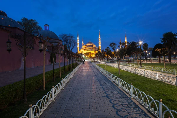 Sultanahmet blå moske - Stock-foto