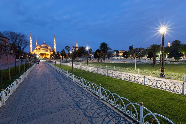 Sultanahmet blauwe moskee — Stockfoto