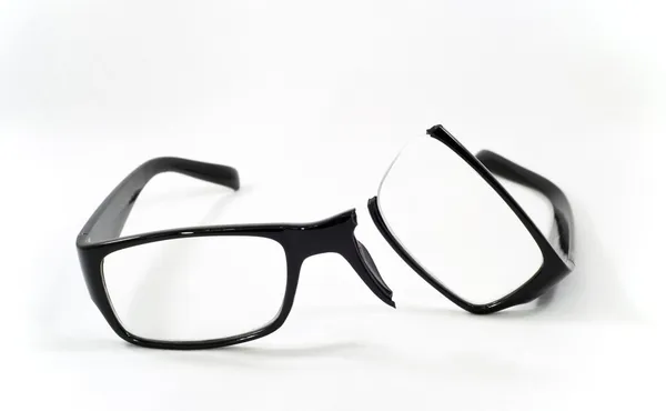 Broken eyeglasses — Stock Photo, Image