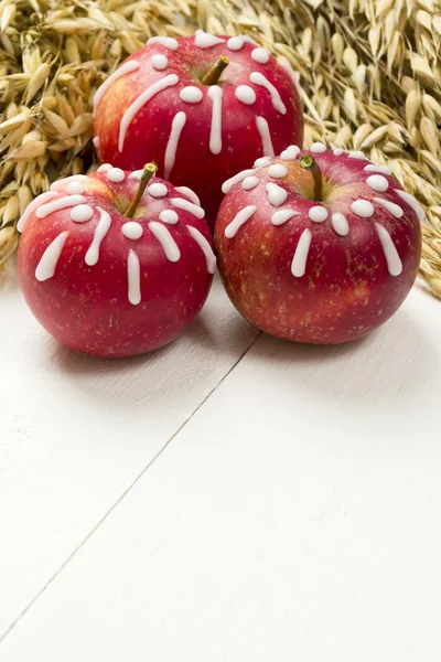 Verzierte Äpfel — Stockfoto