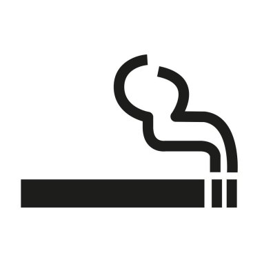 tüten pipo ikonu. Web için basit tuvalet vektör simgeleri çizimi