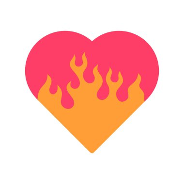 Arka planda kalp ikonu var. Aşk logosu kalp çizimi.