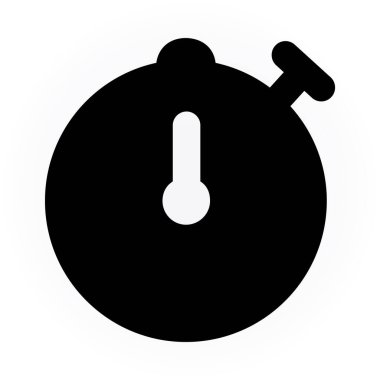 kronometre web vektör simgesi