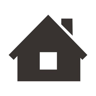 ev simgesi vektör illüstrasyonu