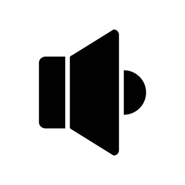 ses simgesi vektör illüstrasyonu