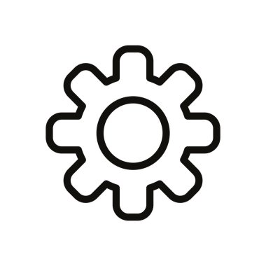 Teçhizat Web simgesi basit illüstrasyon